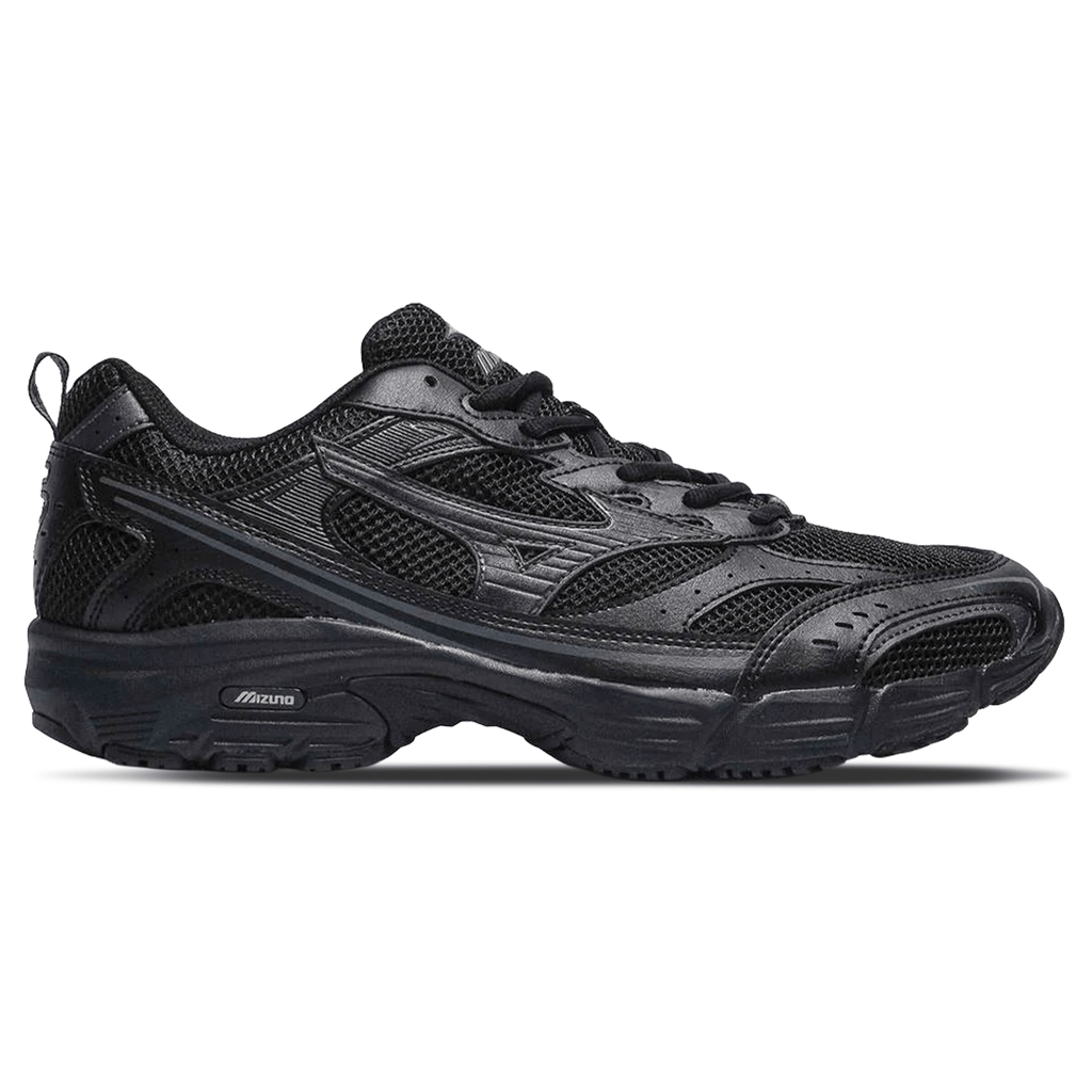 Mizuno MXR Sport 'Black' — UK 4 | EU 36.5 | US 5 — Side View