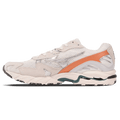 Mizuno Wave Rider 10 Premium 'Snow White Dawn Blue Sun Baked' — UK 4 | EU 36.5 | US 5 — Front View