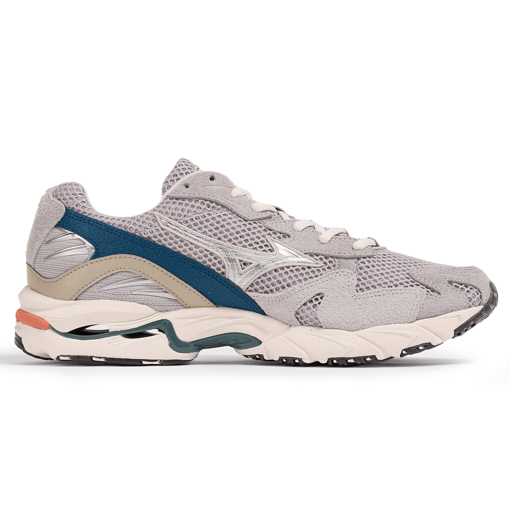 Mizuno Wave Rider 10 Premium 'Harbor Mist Dawn Blue Sailor Blue' — UK 4 | EU 36.5 | US 5 — Side View