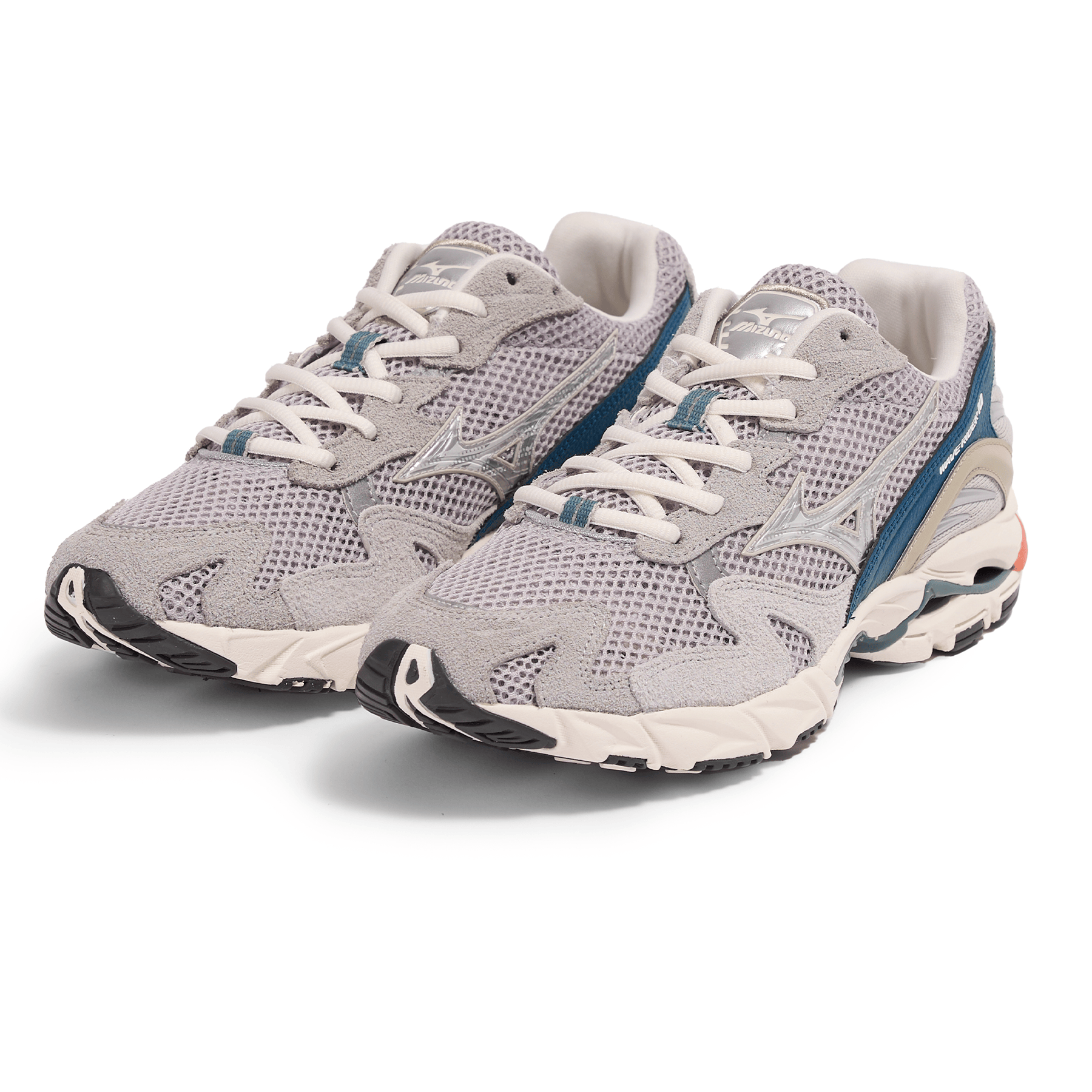 Mizuno Wave Rider 10 Premium 'Harbor Mist Dawn Blue Sailor Blue' — UK 4 | EU 36.5 | US 5 — Back View