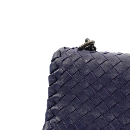 Bottega Veneta Satchel Olimpia - Small in Purple, Leather — Lifestyle View