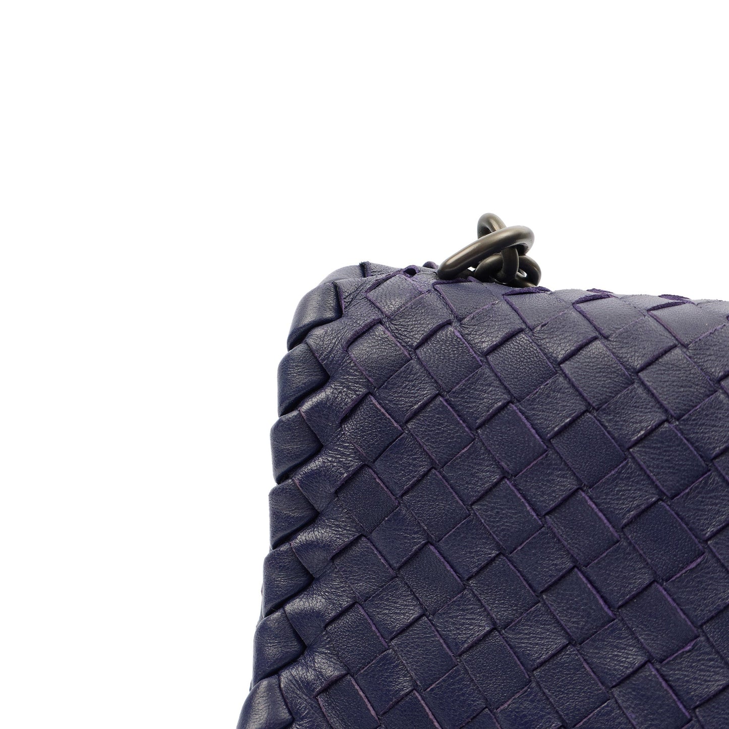 Bottega Veneta Satchel Olimpia - Small in Purple, Leather — Alternate View 13