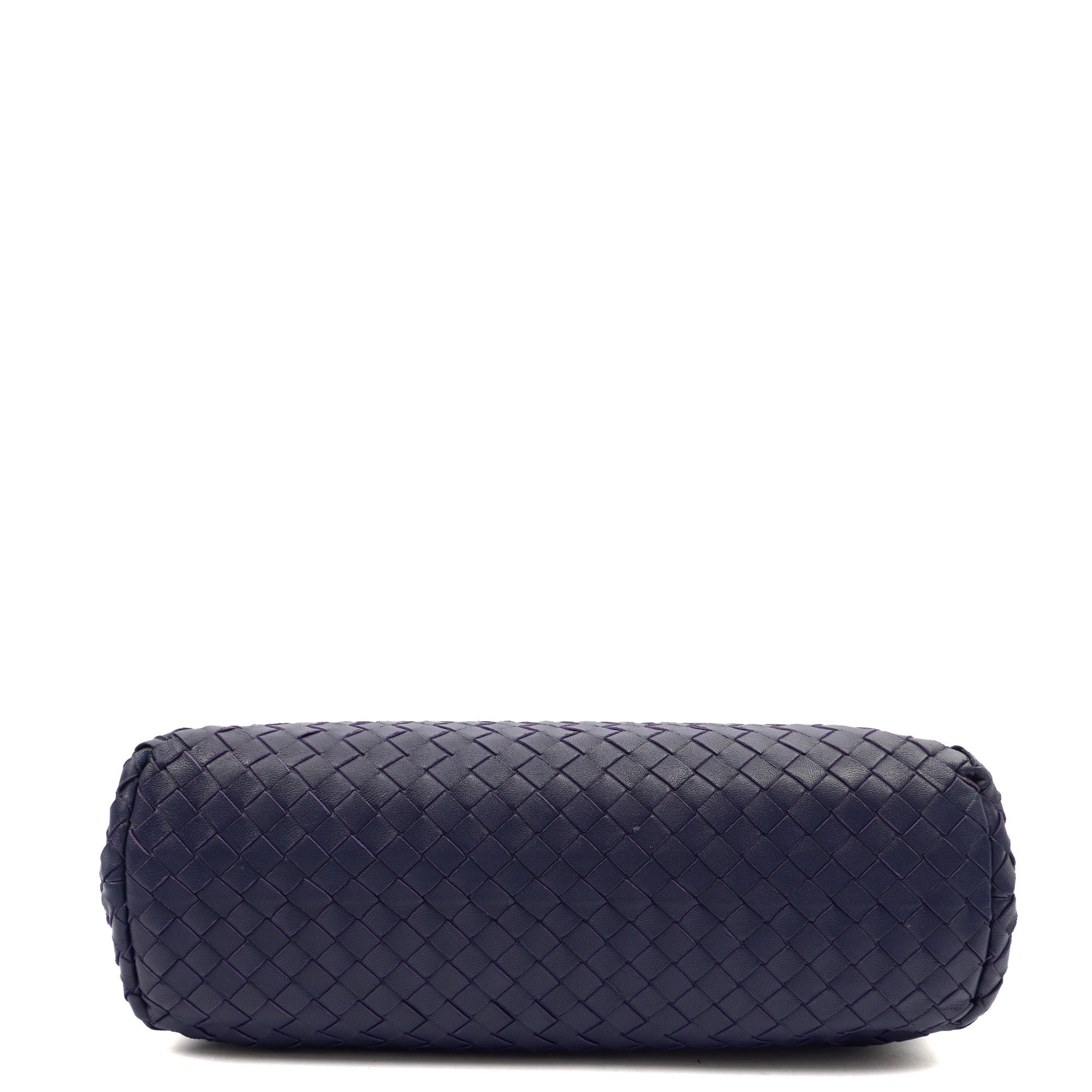 Bottega Veneta Satchel Olimpia - Small in Purple, Leather — Top View