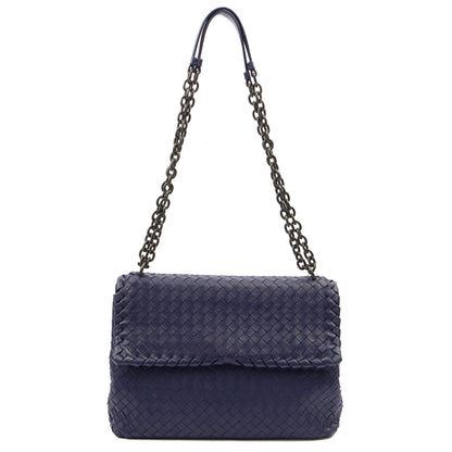 Bottega Veneta Satchel Olimpia - Small in Purple, Leather — Alternate View 12