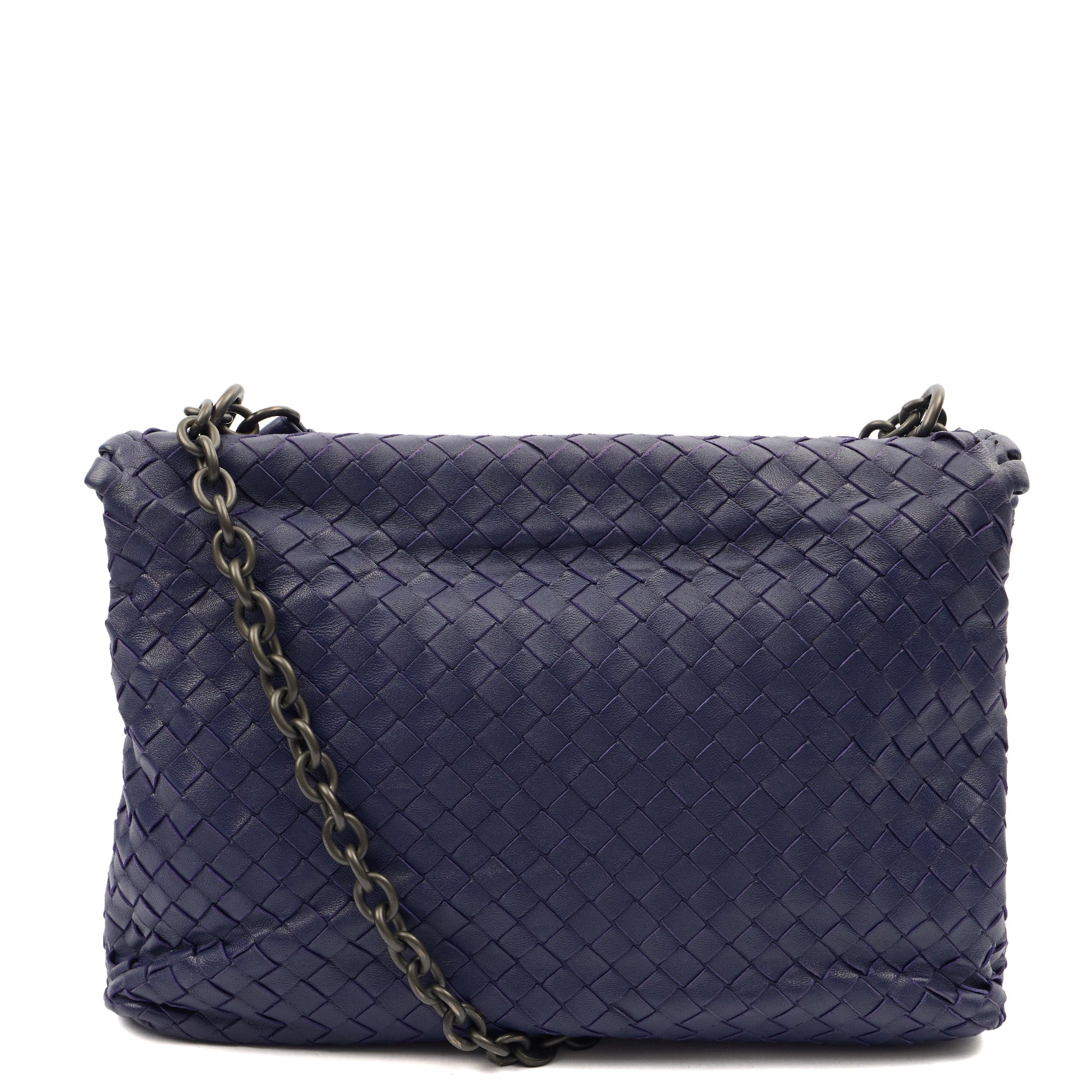 Bottega Veneta Satchel Olimpia - Small in Purple, Leather — Alternate View 10