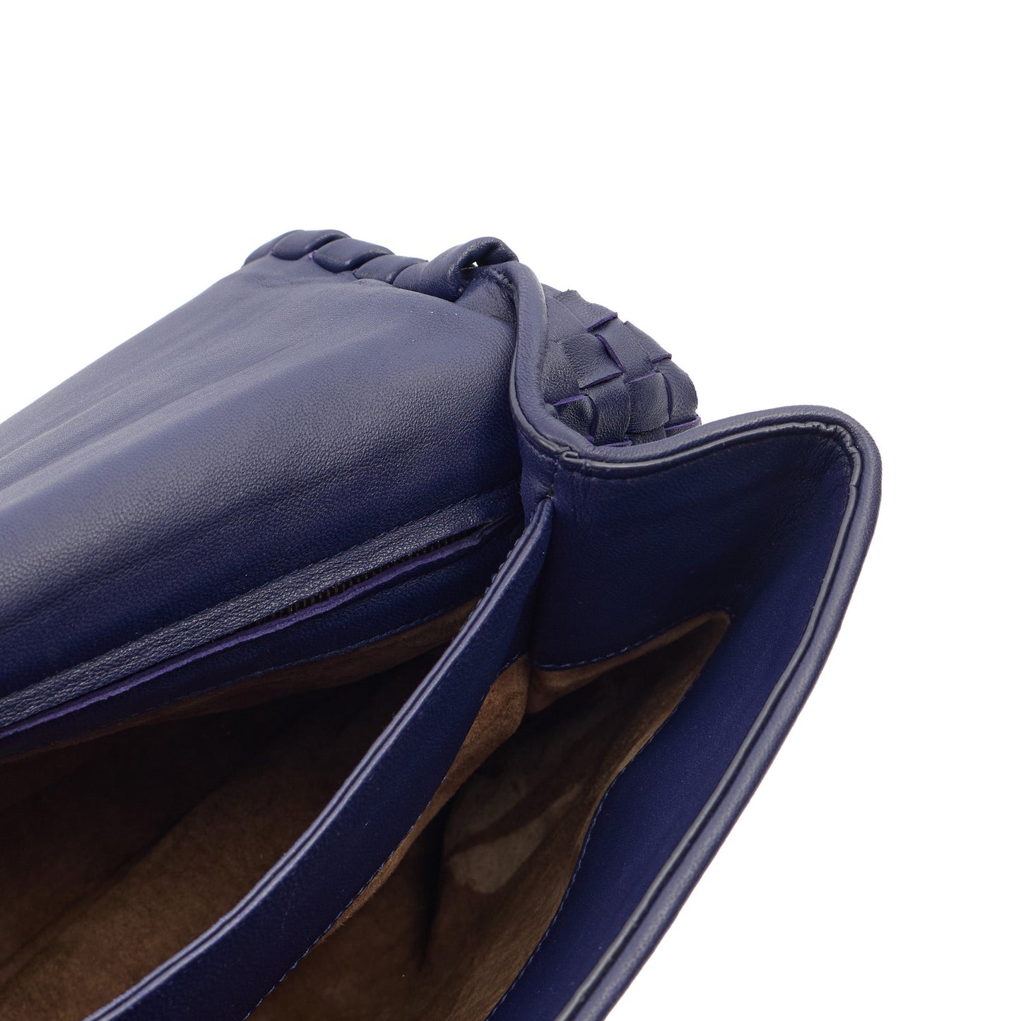 Bottega Veneta Satchel Olimpia - Small in Purple, Leather — Alternate View 7