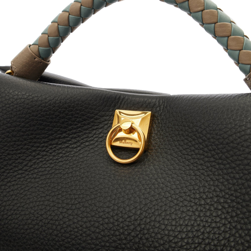 Mulberry Cross Body Iris - Large in Black, Leather — Lifestyle View