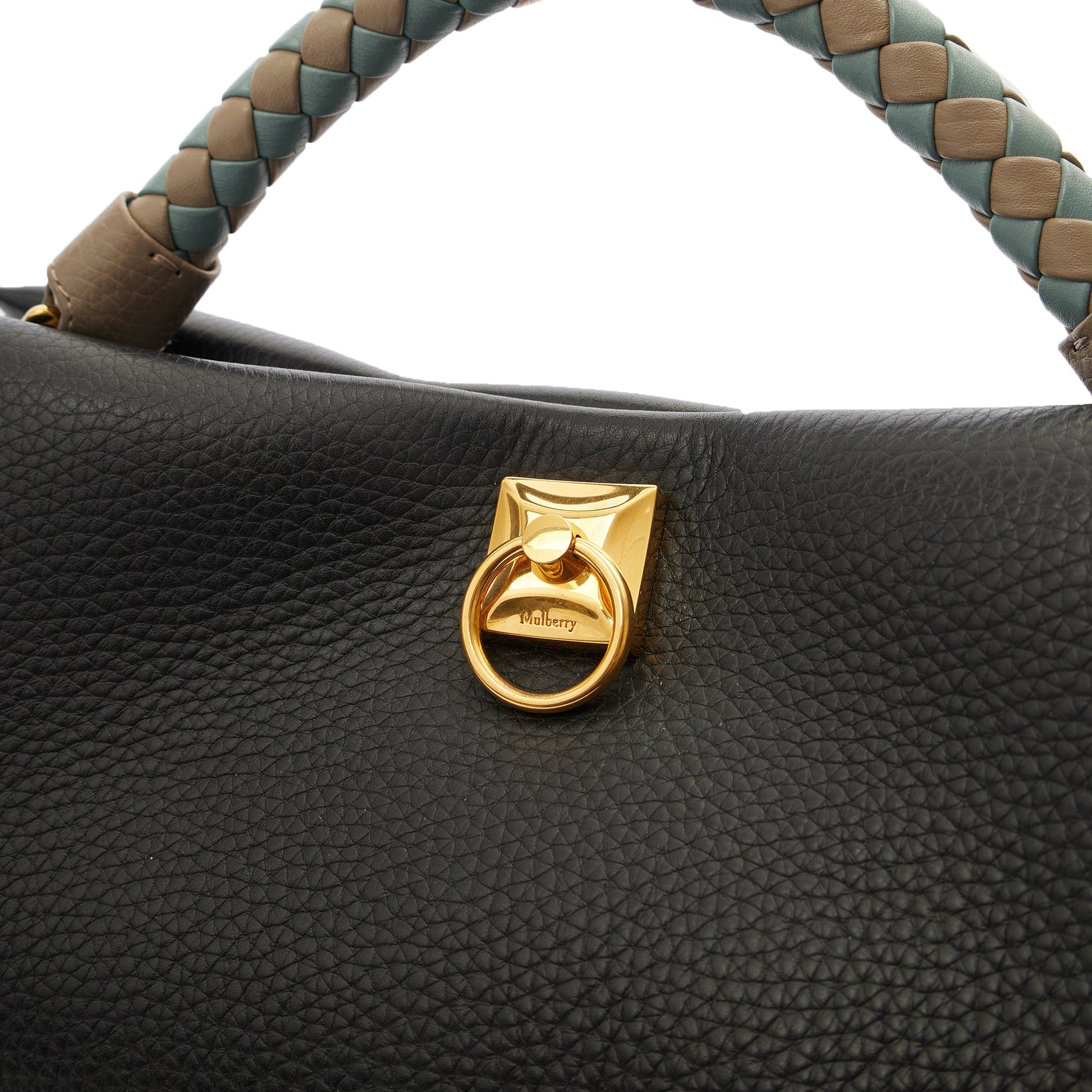 Mulberry Cross Body Iris - Large in Black, Leather — Lifestyle View