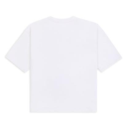 Samuel Bailey White Design Dept Tee — S — Side View