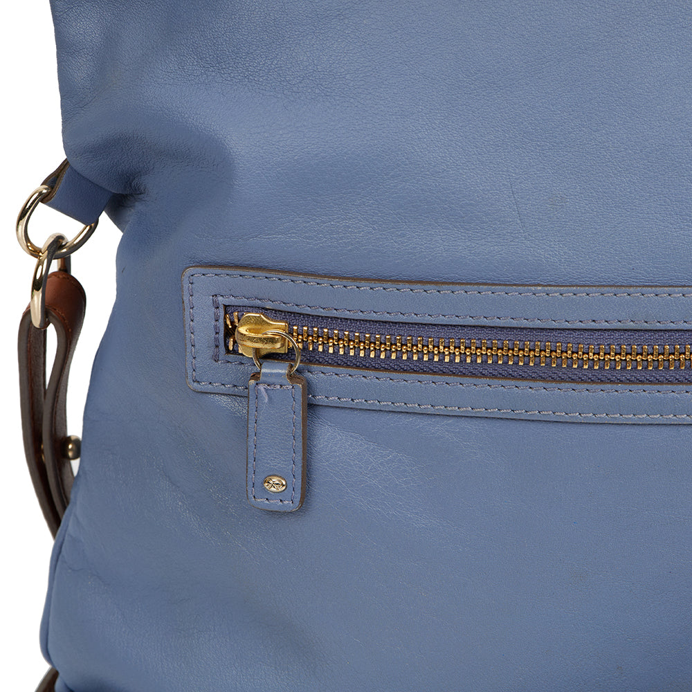 Anya Hindmarch Shoulder Bag in Purple, Leather — Alternate View 10