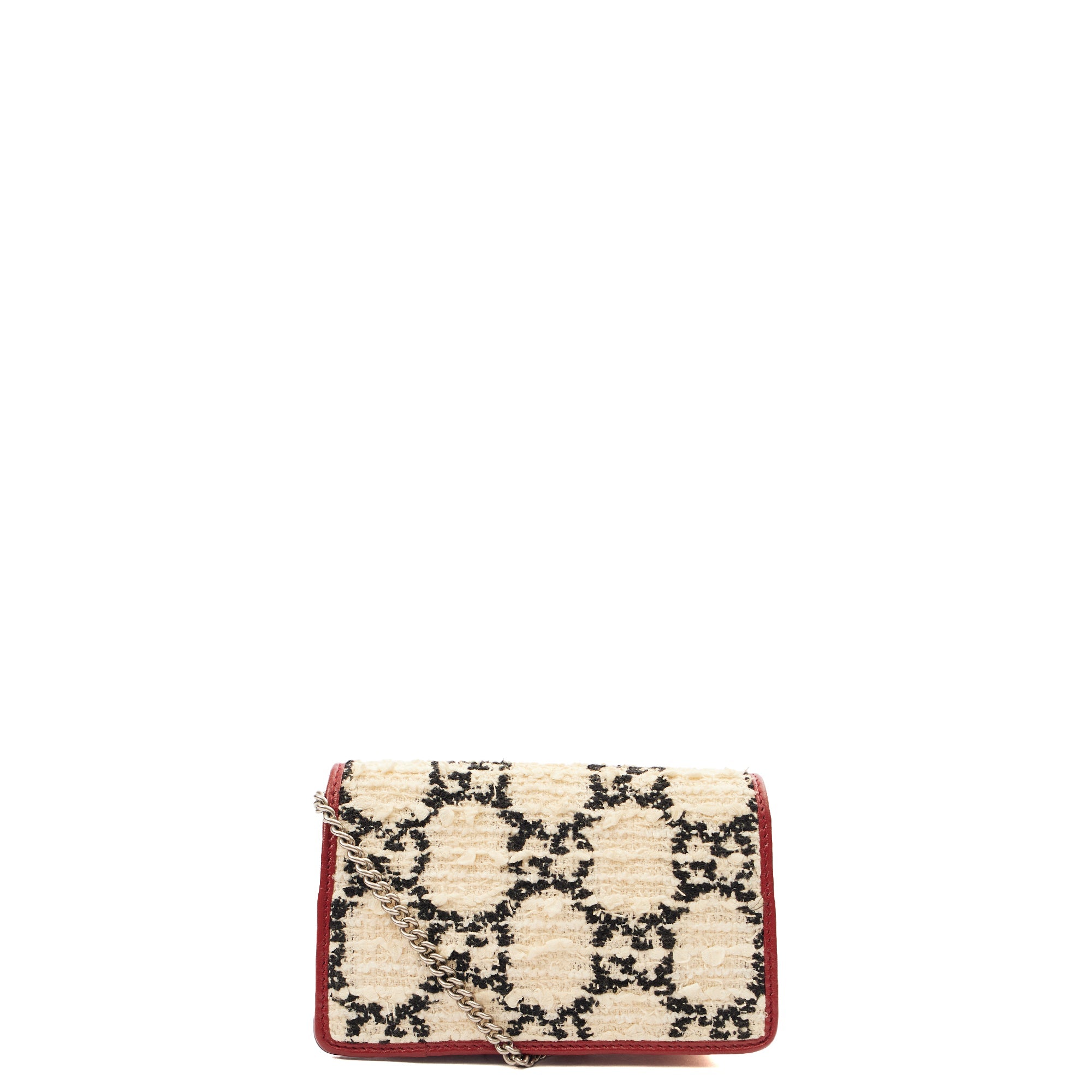 Gucci Mini Bag Dionysus - Super Mini in White, Fabric — Back View