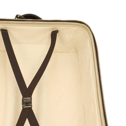 Gucci Wheeled Savoy Suitcase in Neutral, Leather — Alternate View 10