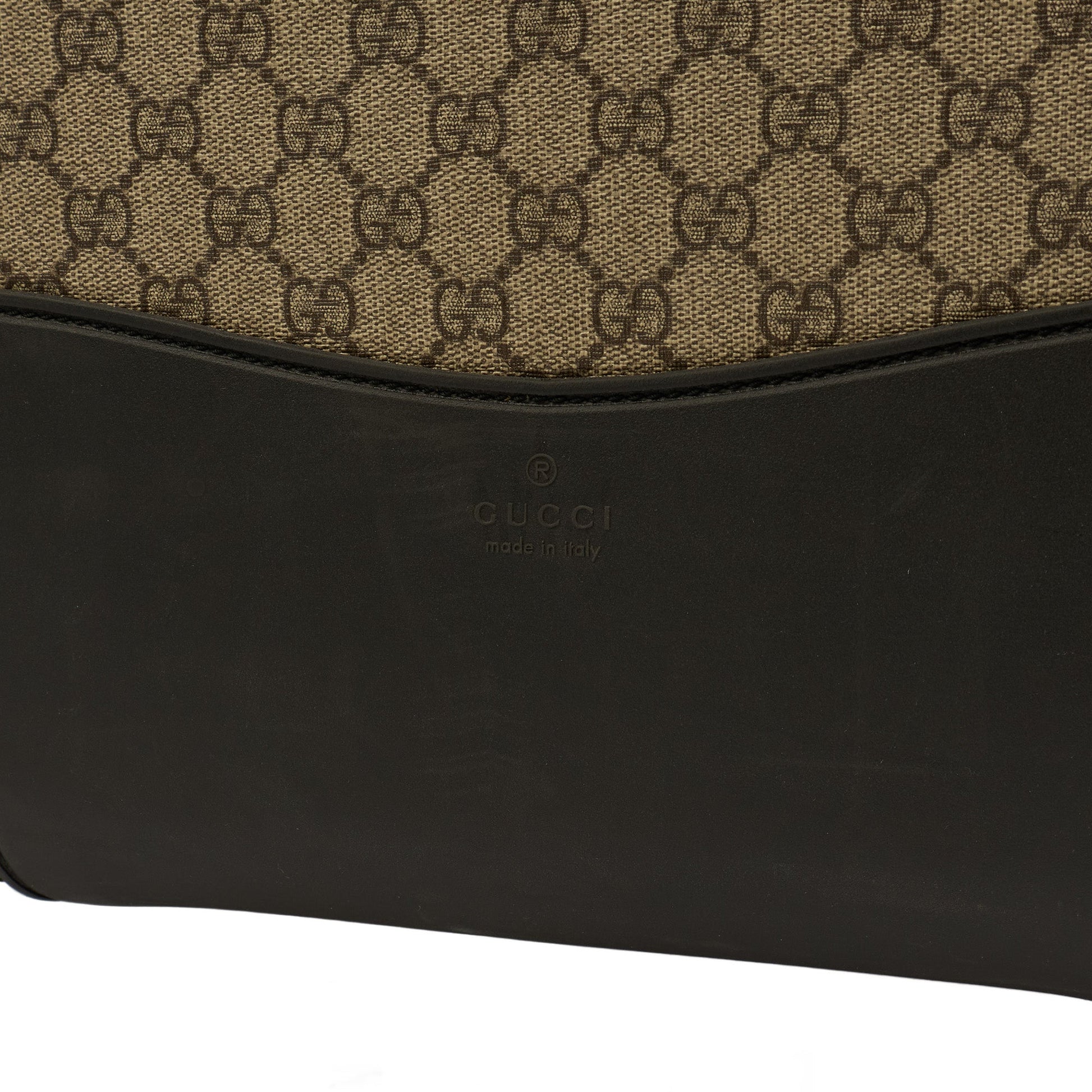 Gucci Wheeled Savoy Suitcase in Neutral, Leather — Alternate View 7