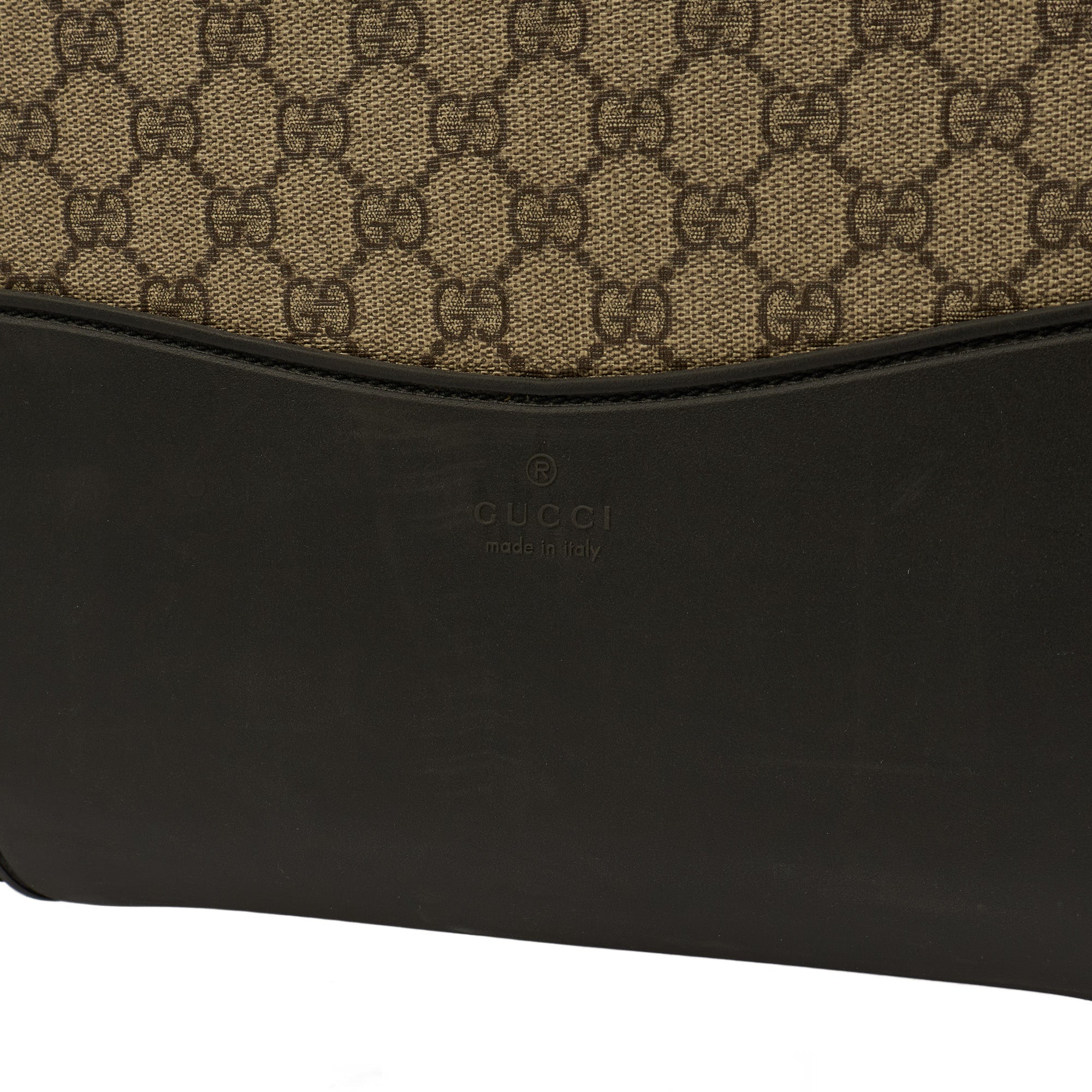 Gucci Wheeled Savoy Suitcase in Neutral, Leather — Alternate View 7