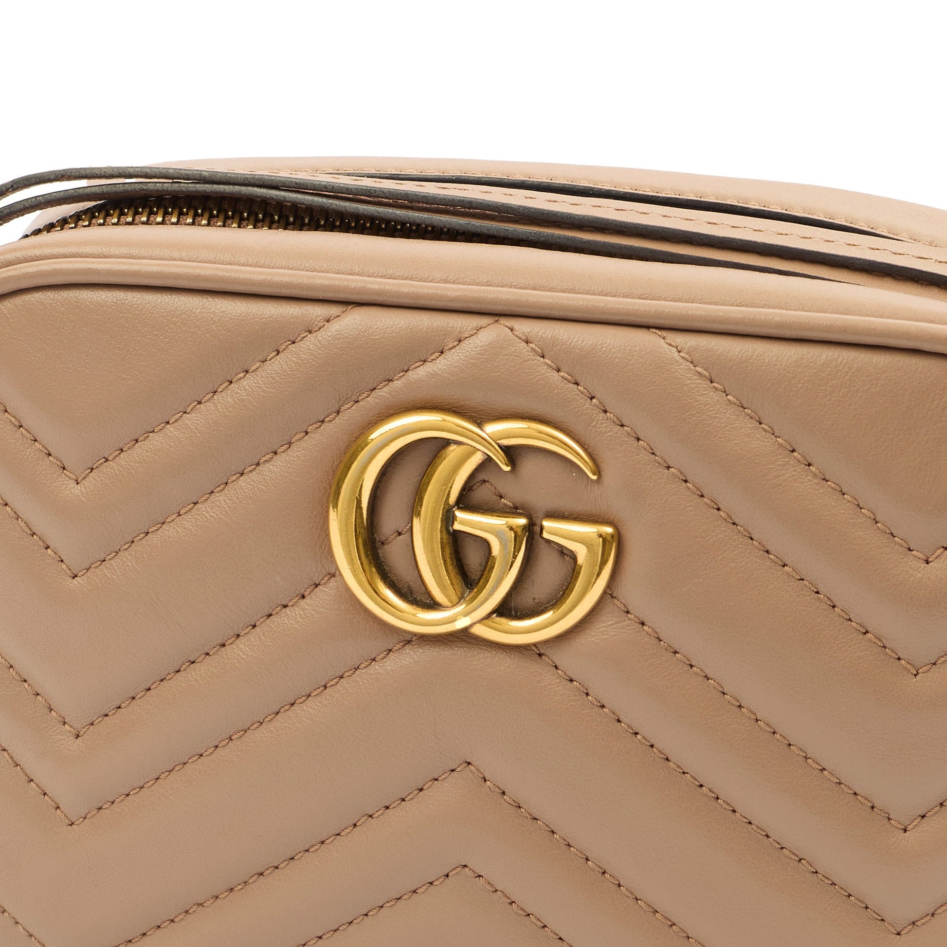 Gucci Shoulder Bag Marmont Shoulder Bag - Mini in Brown, Leather — Alternate View 18