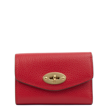 Mulberry Wallet Darley Wallet in Scarlet Red, Calfskin Leather — Alternate View 8