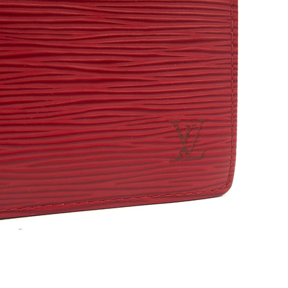 Louis Vuitton Wallet Wallet in Red, Epi Leather — Alternate View 7