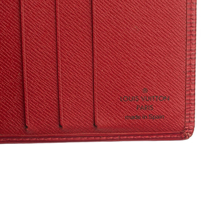 Louis Vuitton Wallet Wallet in Red, Epi Leather — Lifestyle View
