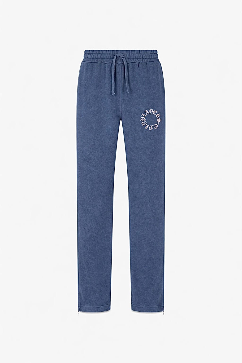 PLAYERS ONLY WASHED NAVY EMBROIDERED SWEATPANTS — Small — Front View