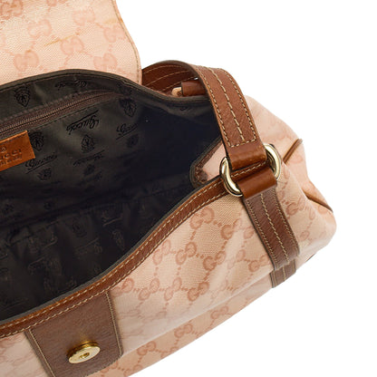 Gucci Hysteria Hobo - Medium in GG Supreme, Patent Leather — Lifestyle View