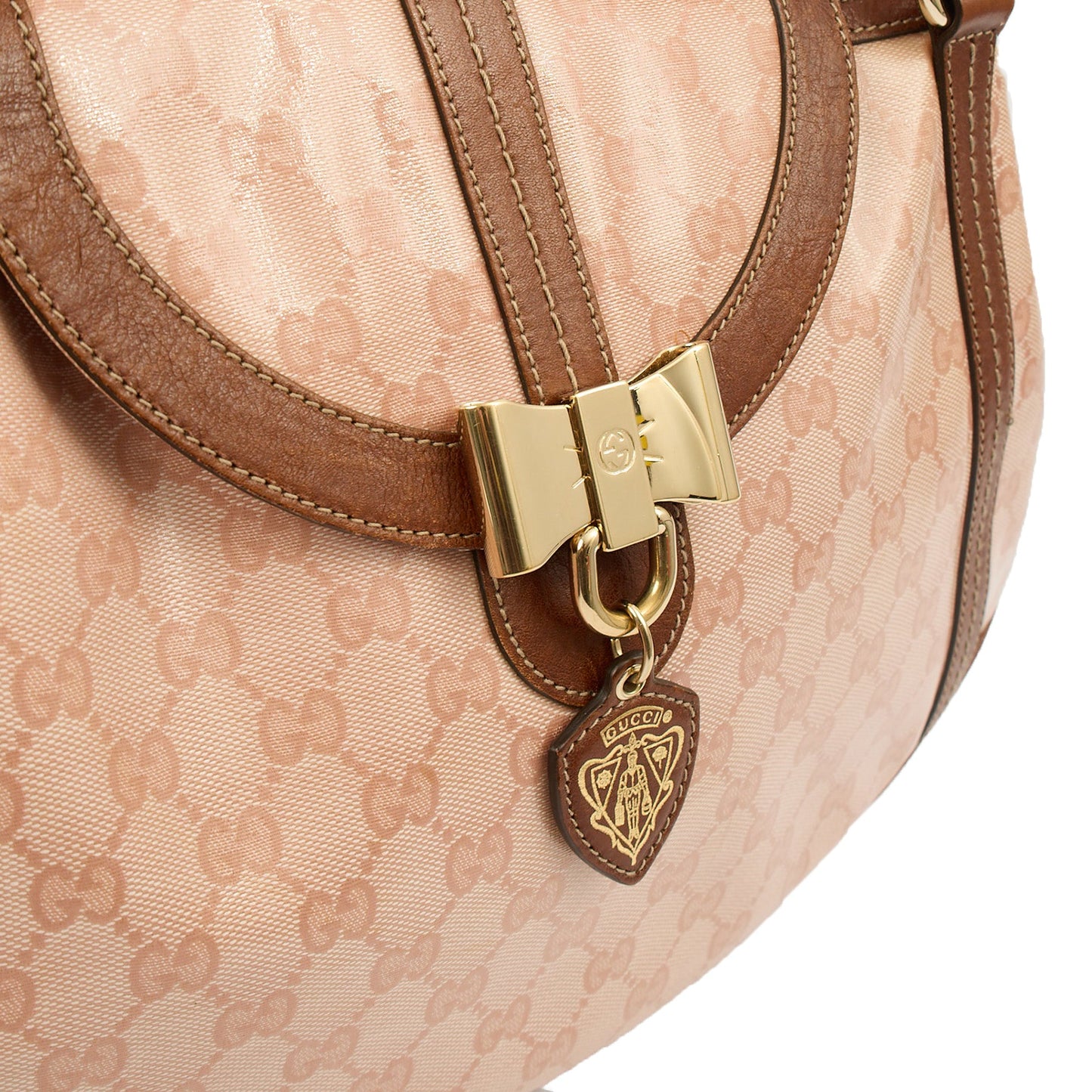 Gucci Hysteria Hobo - Medium in GG Supreme, Patent Leather — Alternate View 8