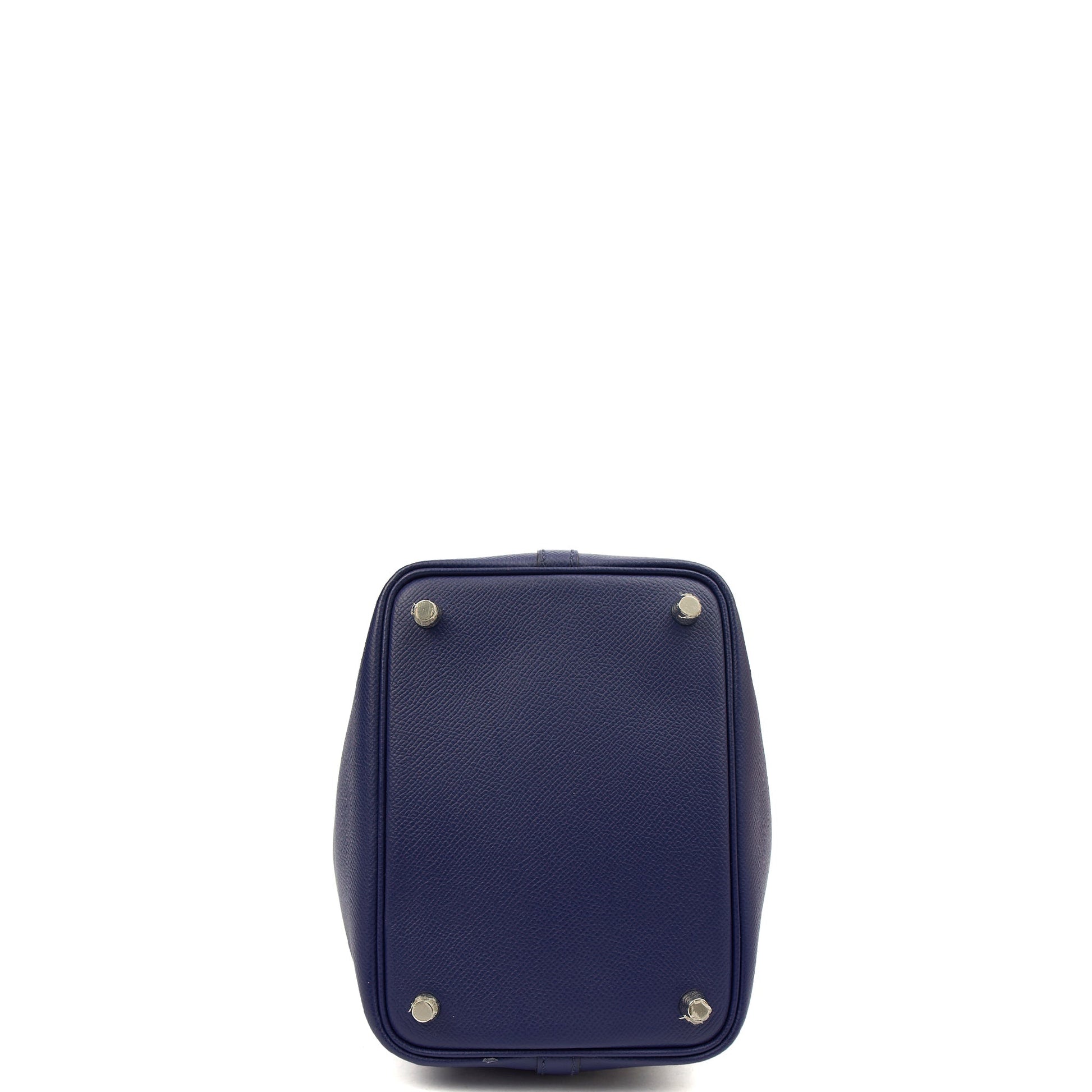 Hermes Picotin 18 in Bleu Encre, Epsom Leather — Alternate View 13