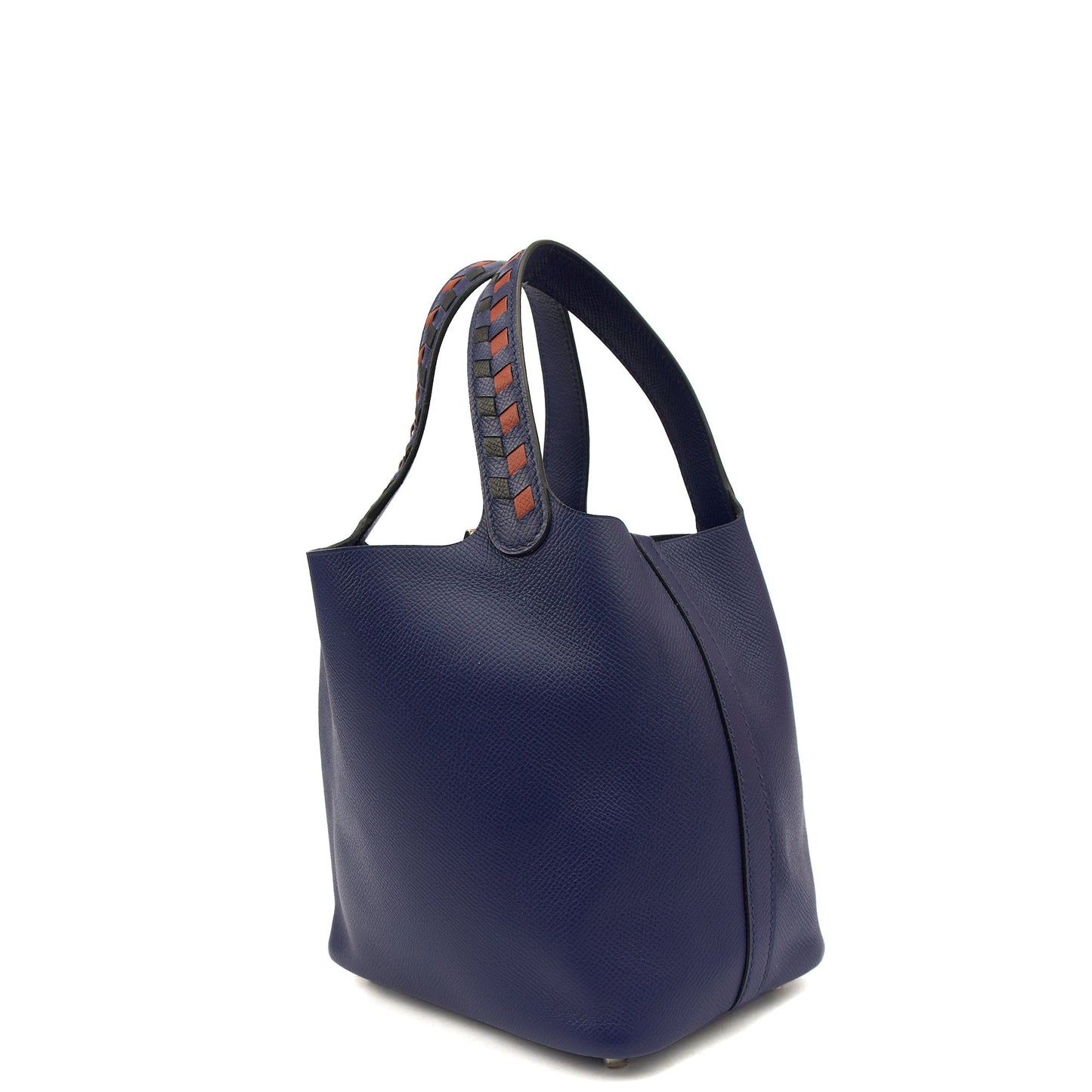 Hermes Picotin 18 in Bleu Encre, Epsom Leather — Alternate View 11