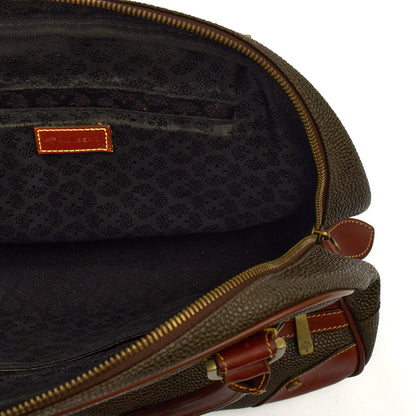 Mulberry Tote Scotchgrain Bowler - Small in Green, Scotchgrain — Alternate View 7