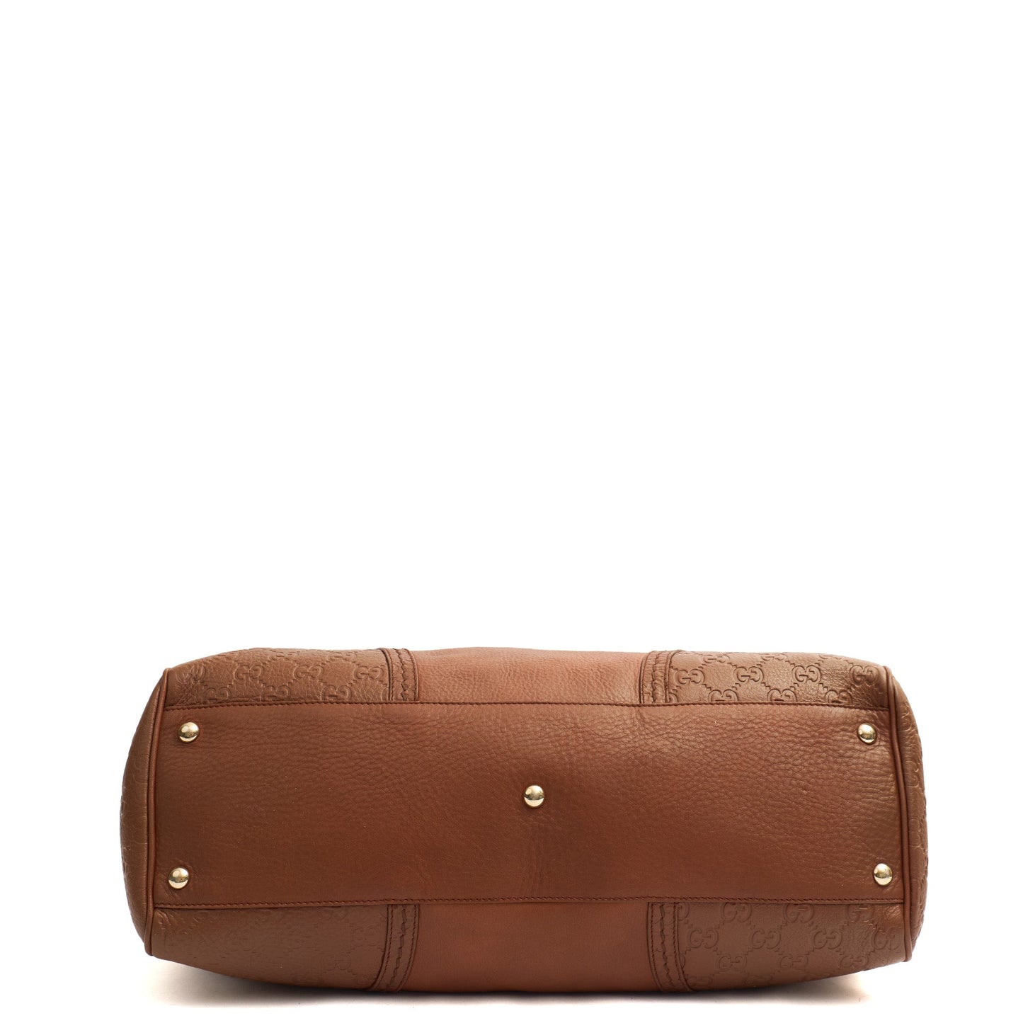 Gucci Tote Tote in Brown, Leather — Detail View