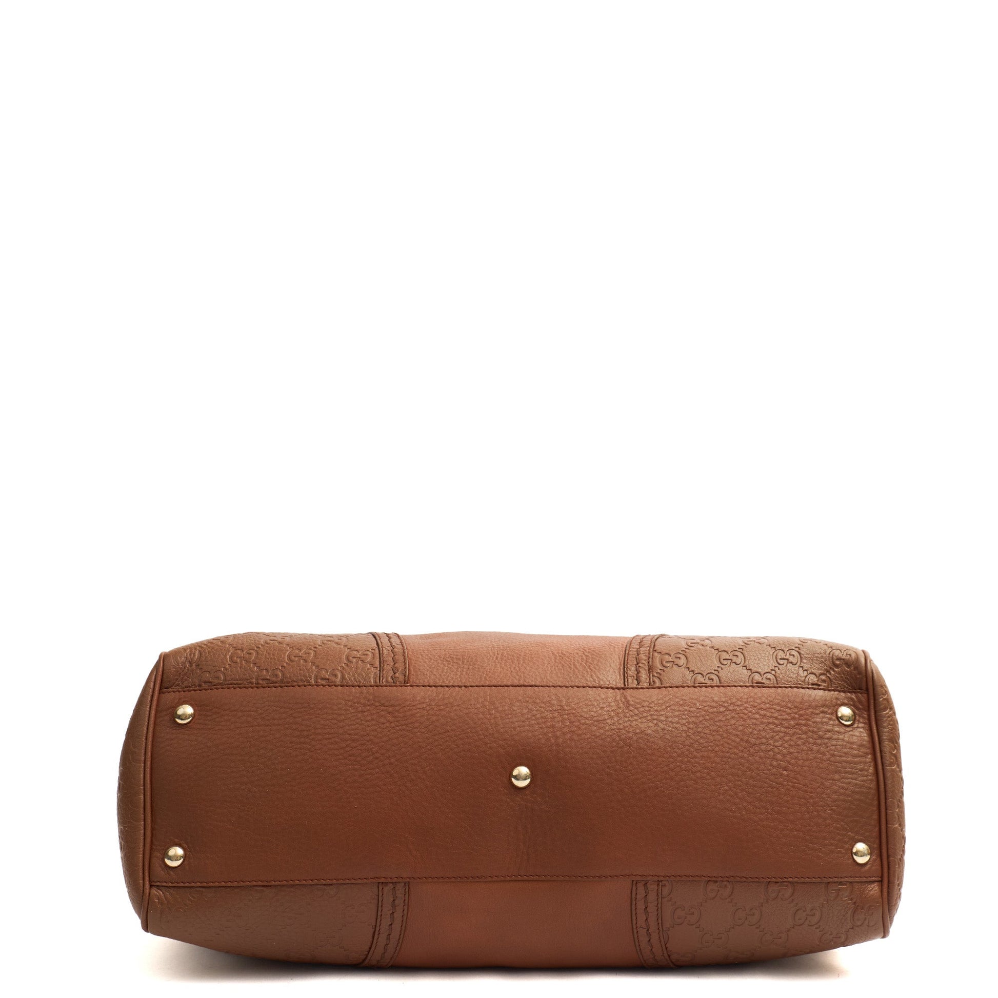 Gucci Tote Tote in Brown, Leather — Detail View