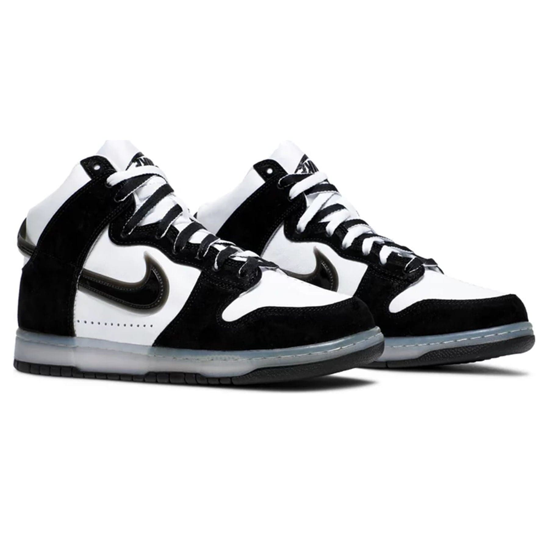 Slam Jam x Nike Dunk High 'Black' — UK 3 | EU 35.5 | US 3.5 — Back View