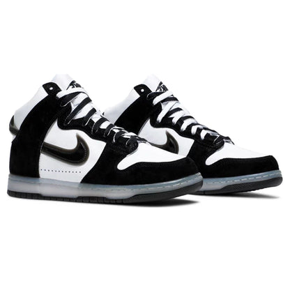 Slam Jam x Nike Dunk High 'Black' — UK 3 | EU 35.5 | US 3.5 — Back View