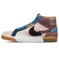 Nike Zoom Blazer Mid Premium SB 'Mosaic Pack - Dark Wine' — UK 3 | EU 35.5 | US 3.5 — Front View