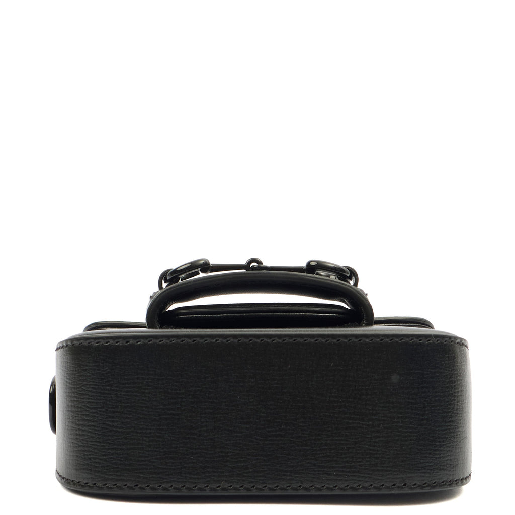 Gucci Cross Body Horsebit 1955 - Mini in Black, Leather — Alternate View 18