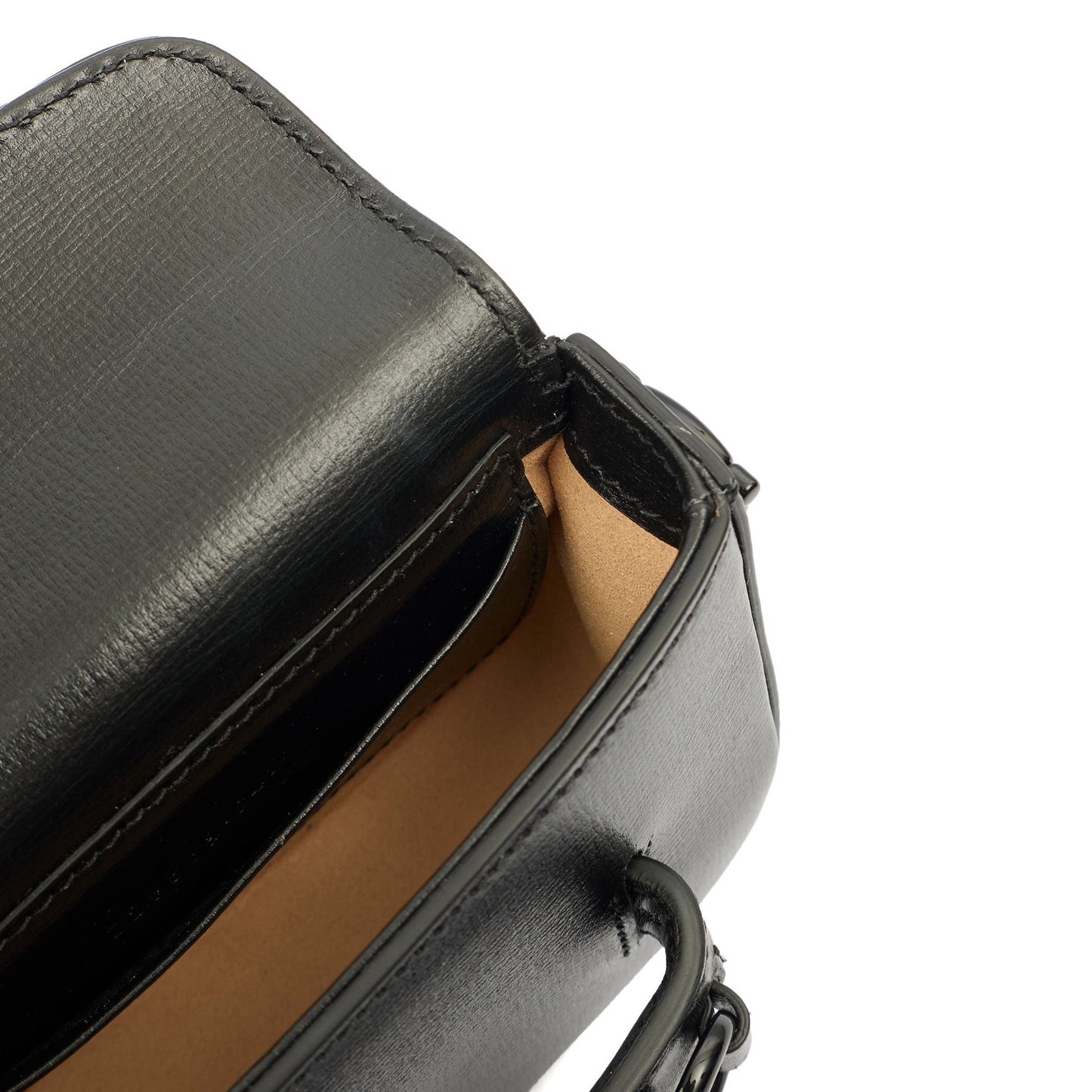 Gucci Cross Body Horsebit 1955 - Mini in Black, Leather — Alternate View 14