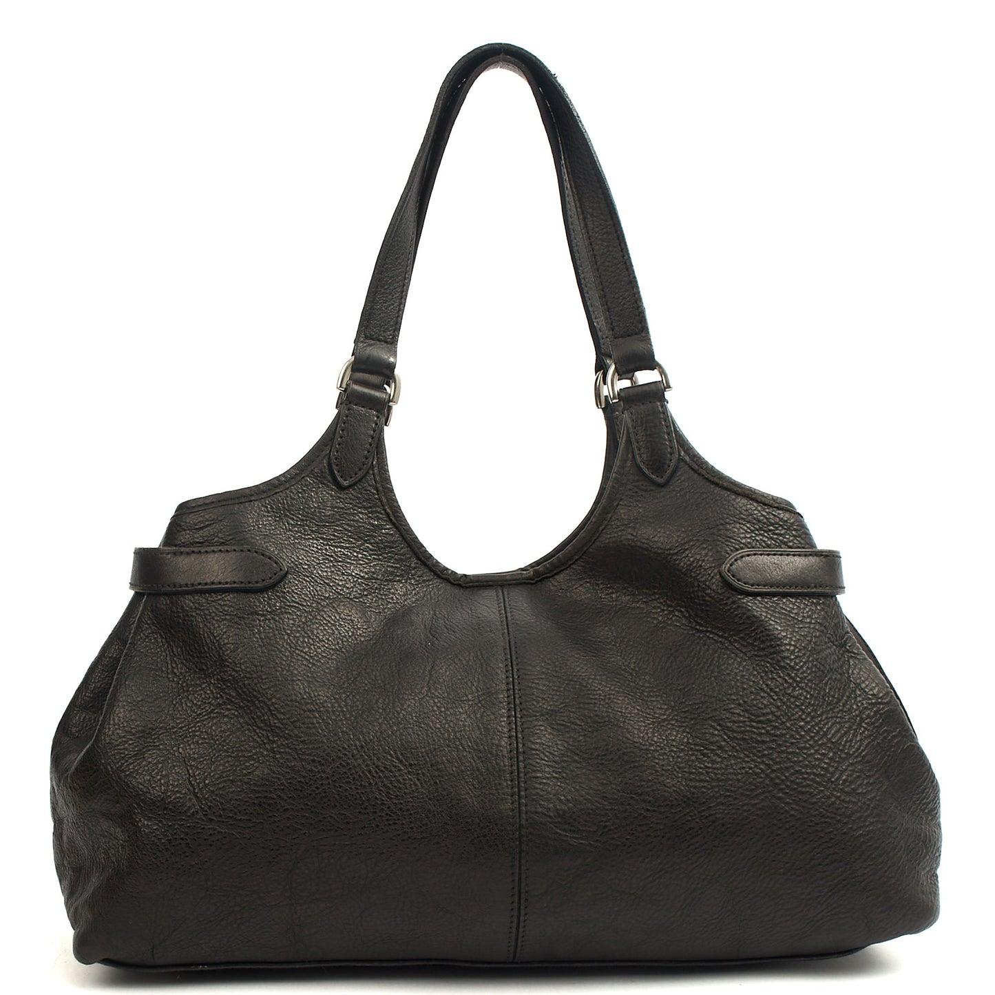 Mulberry Tote Somerset Tote in Black, Calfskin Leather — Top View