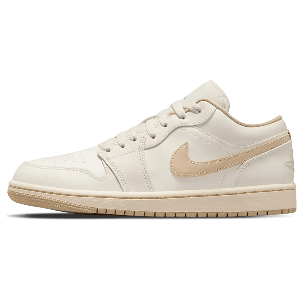 Air Jordan 1 Low Wmns 'Sail Rattan' — UK 2.5 | EU 35.5 | US 5 — Front View