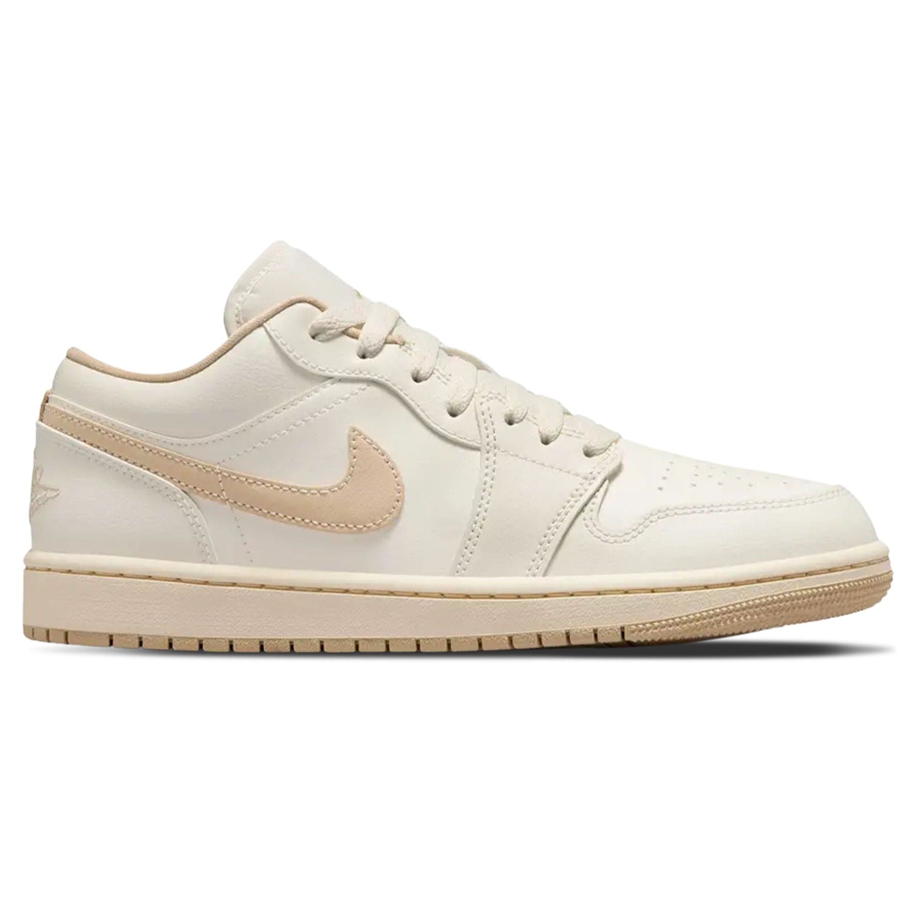 Air Jordan 1 Low Wmns 'Sail Rattan' — UK 2.5 | EU 35.5 | US 5 — Side View
