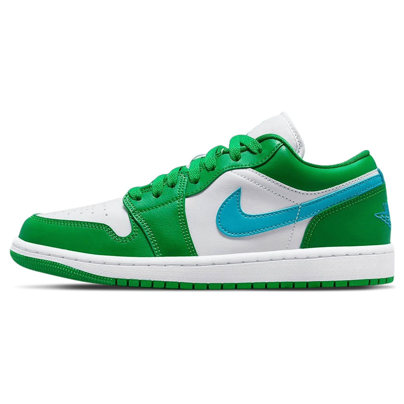 Air Jordan 1 Low Wmns 'Lucky Green' — UK 2.5 | EU 35.5 | US 5 — Front View
