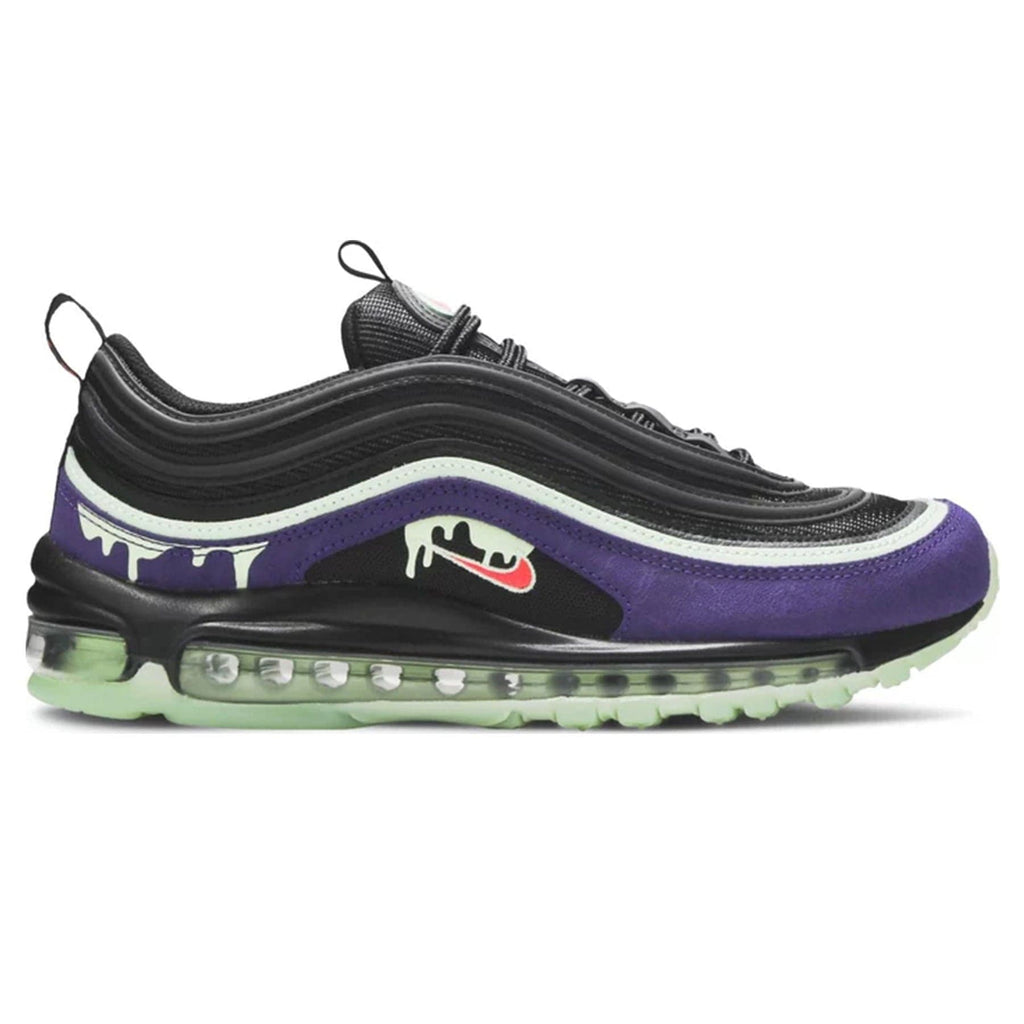 Nike Air Max 97 'Halloween Slime' — UK 3 | EU 35.5 | US 3.5 — Side View