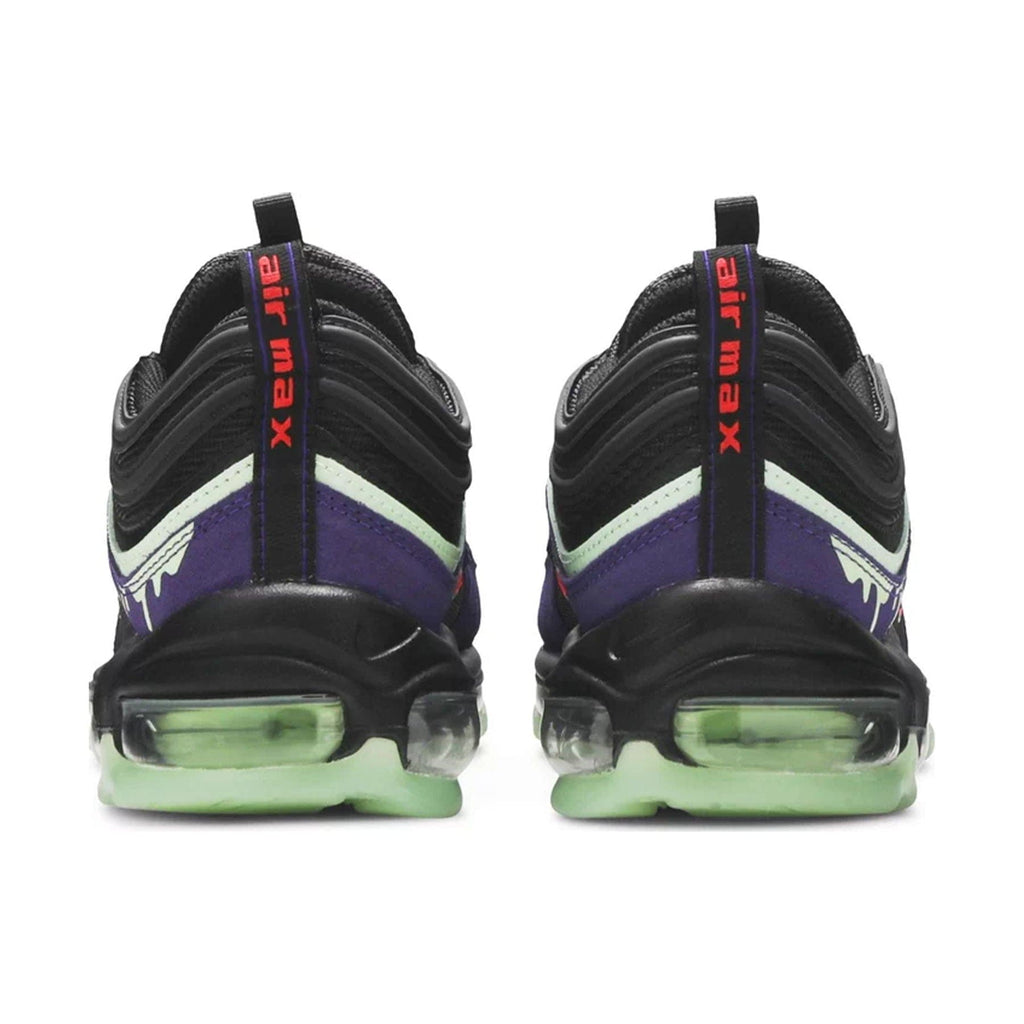 Nike Air Max 97 'Halloween Slime' — UK 3 | EU 35.5 | US 3.5 — Top View