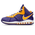 Nike LeBron 8 'Lakers' — UK 3 | EU 35.5 | US 3.5 — Front View