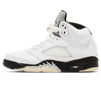Air Jordan 5 Retro 'White Black' — UK 3 | EU 35.5 | US 3.5 — Front View