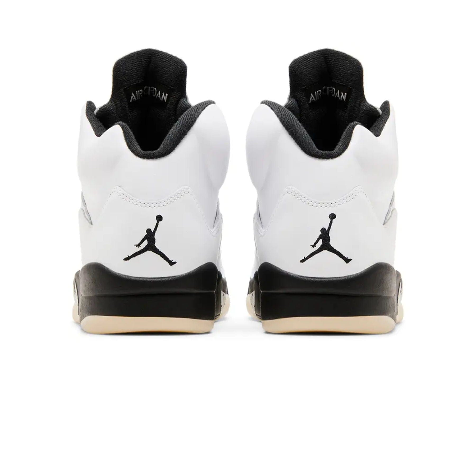 Air Jordan 5 Retro 'White Black' — UK 3 | EU 35.5 | US 3.5 — Top View
