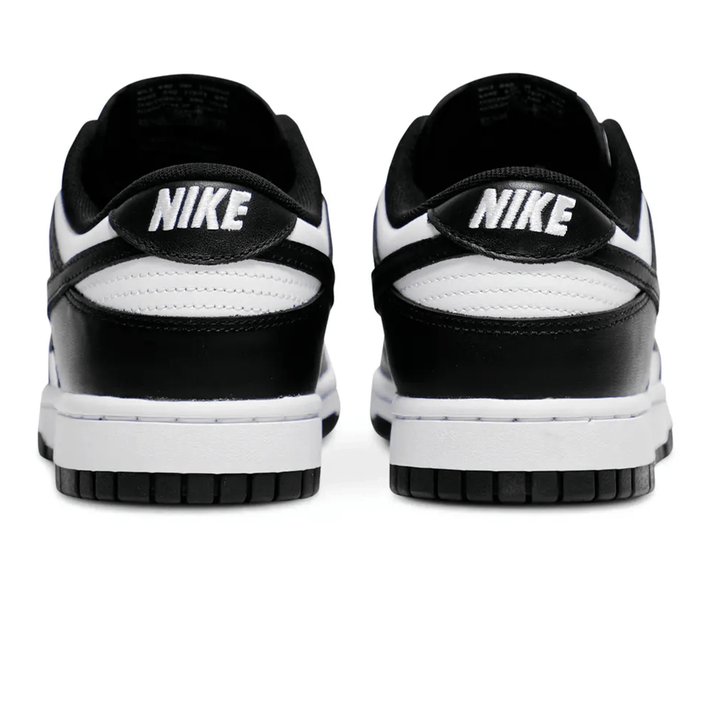 Nike Dunk Low 'Black White' — UK 3 | EU 35.5 | US 3.5 — Top View