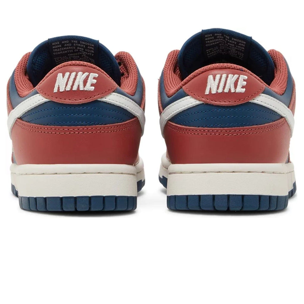 Nike Dunk Low Wmns 'Canyon Rust Blue' — UK 2.5 | EU 35.5 | US 5 — Back View