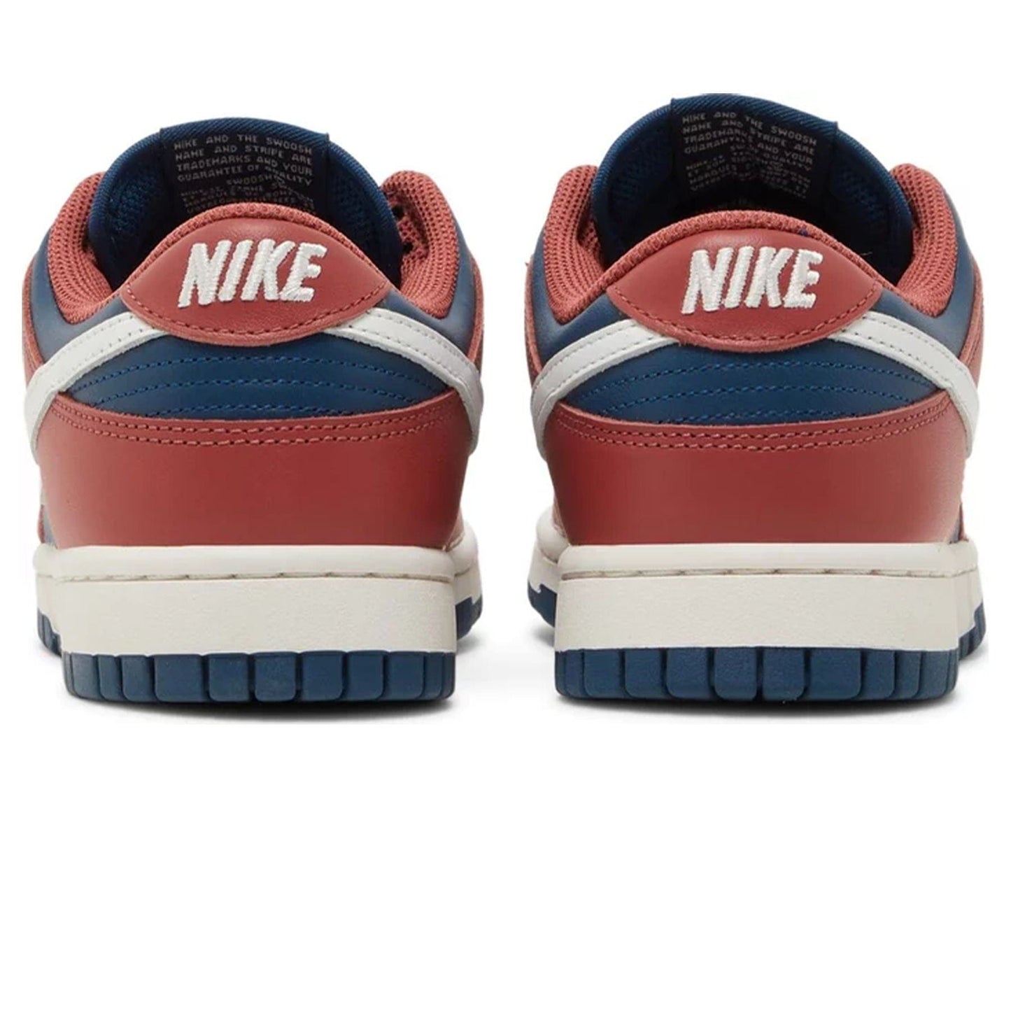 Nike Dunk Low Wmns 'Canyon Rust Blue' — UK 2.5 | EU 35.5 | US 5 — Back View