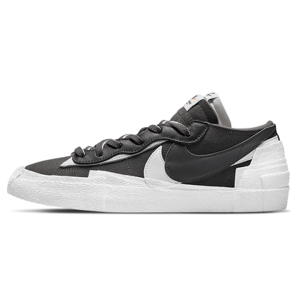 Nike Blazer Low x Sacai 'Iron Grey' — UK 3 | EU 35.5 | US 3.5 — Front View