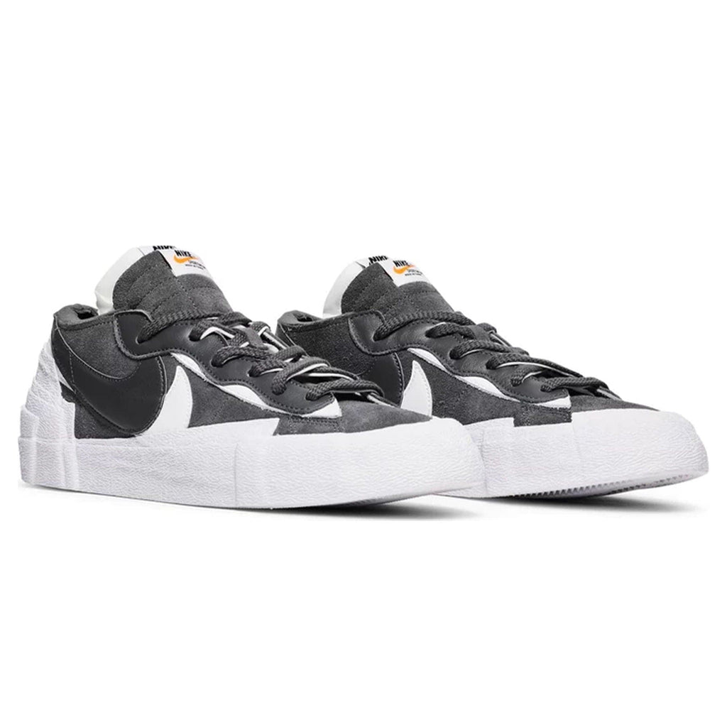 Nike Blazer Low x Sacai 'Iron Grey' — UK 3 | EU 35.5 | US 3.5 — Back View
