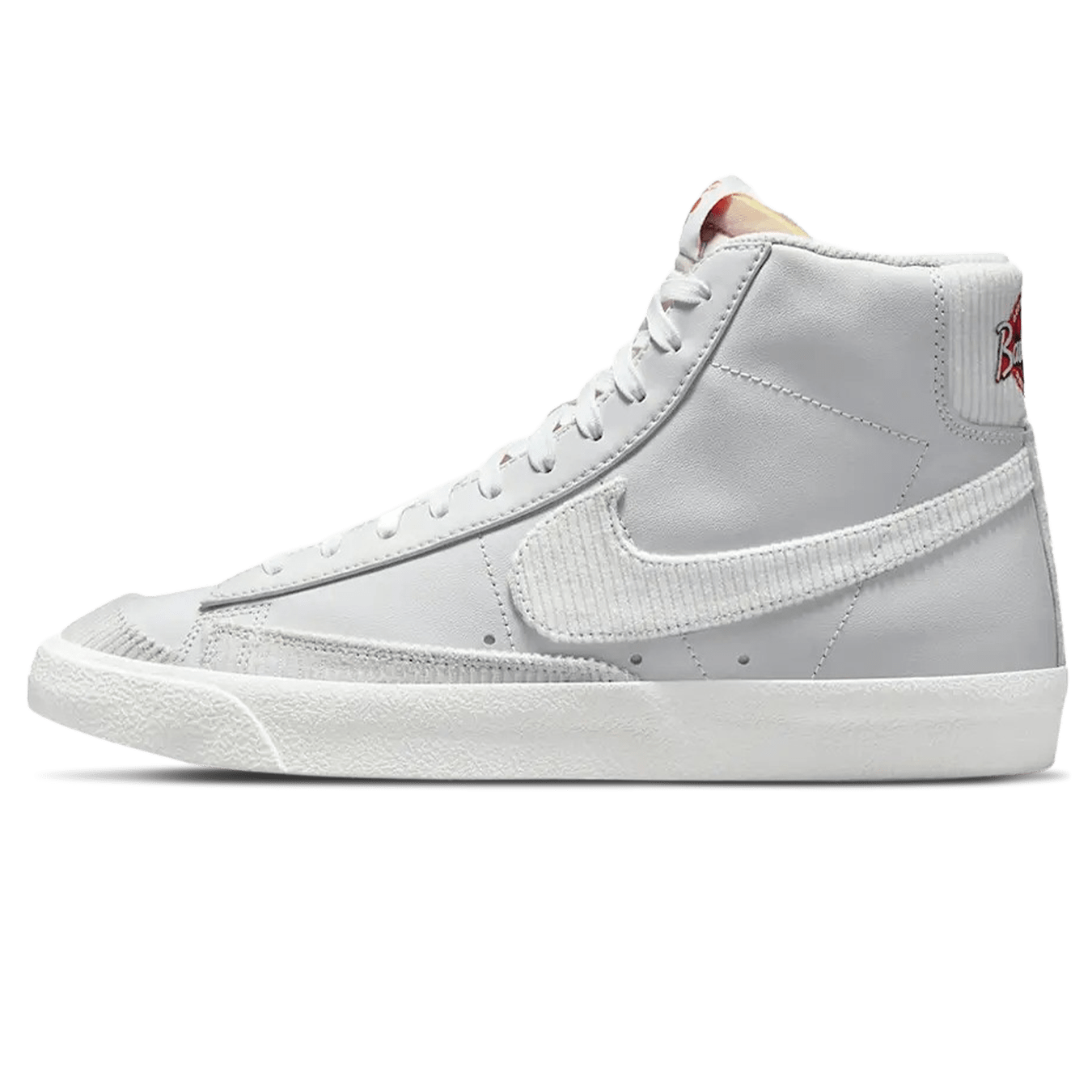 Nike Blazer Mid '77 EMB 'Vast Grey' — UK 3 | EU 35.5 | US 3.5 — Front View